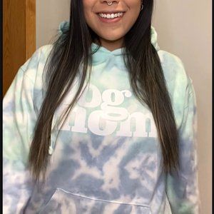 Tie Dye Dog Mom Hoodie